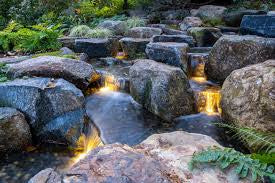 Night time illumination (3 Uplights & 2 Spotlights)