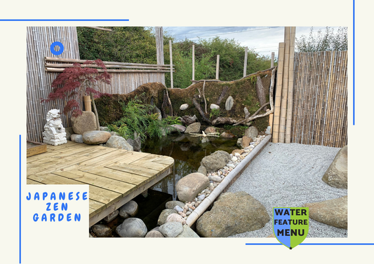 Japanese Zen Garden - Water Feature Menu